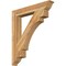 Ekena Millwork Merced Traditional Rough Sawn Bracket, Western Red Cedar, 6"W x 42"D x 48"H BKT06X42X48MRC01RWR - alternate 1